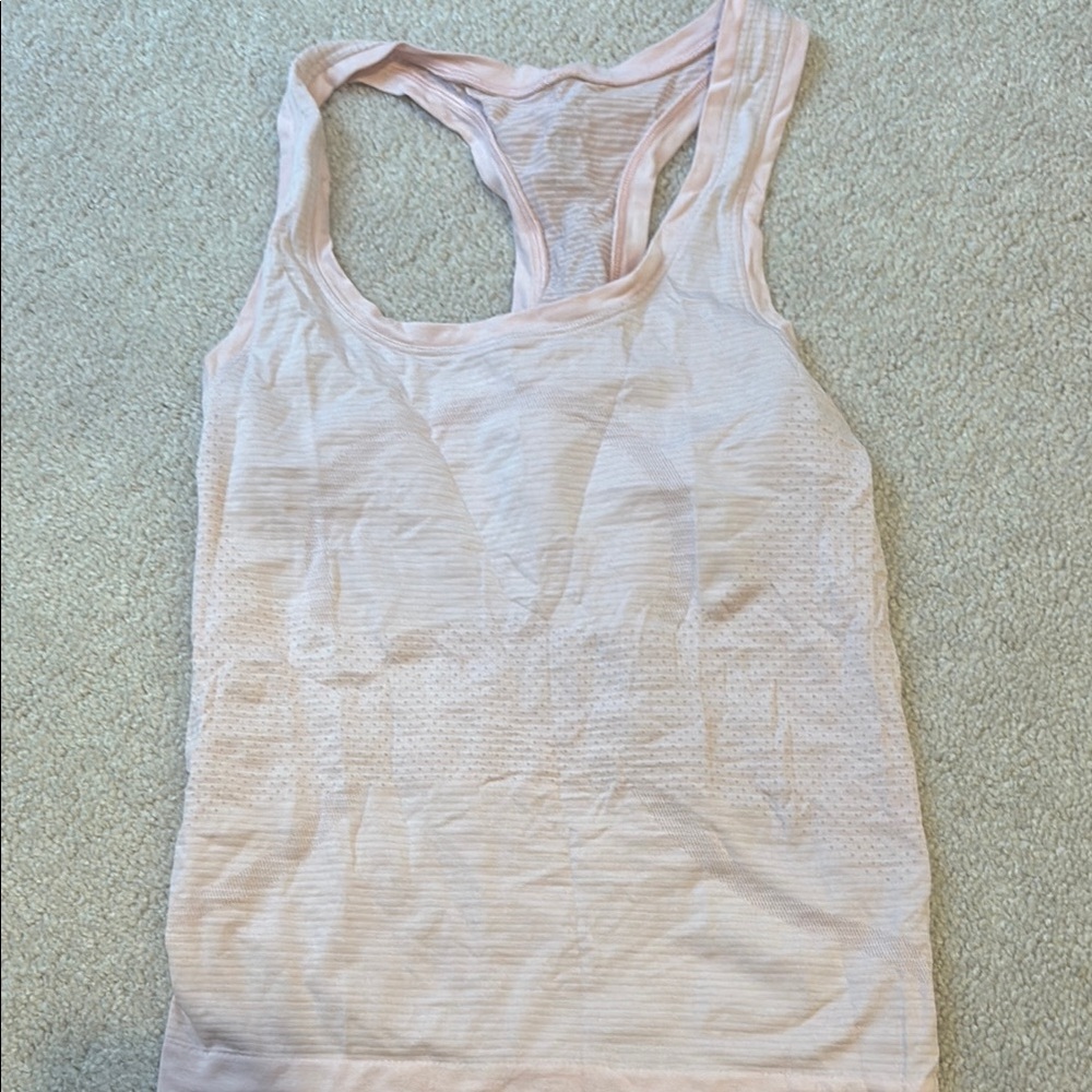 Lululemon Women's Swiftly Pink Tank Top